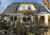die Gartenseite des Hauses - 