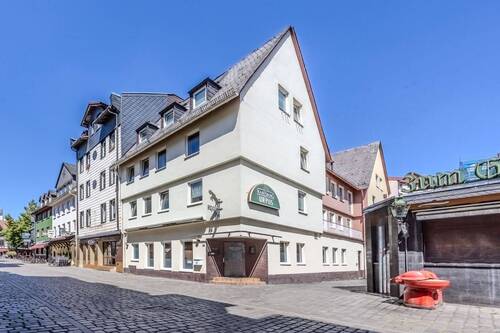Außenansicht - Langfristige Investitionschance in Sachsenhausen! Wohn- und Geschäftshaus in zentraler Lage
