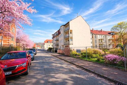 Blick in die Straße - 