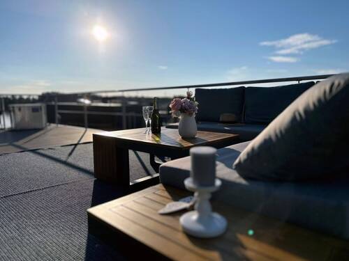 Blick von der Dachterrasse - 3 Zimmer Büro zur Miete in Zehdenick