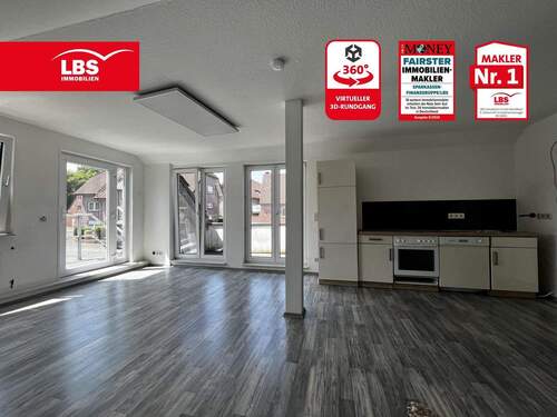 Wohnbereich - Wohnen mit Perspektive - Dachgeschosswohnung mit Westbalkon & Photovoltaik