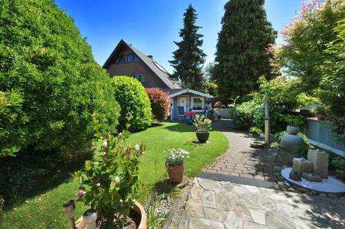 der Gartenbereich - 4 Zimmer Reihenmittelhaus in Moers