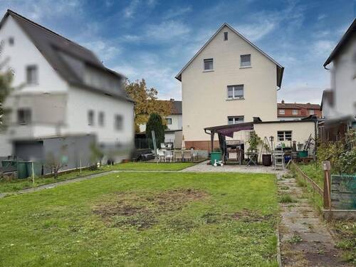 Rückansicht - 9 Zimmer Mehrfamilienhaus, Wohnhaus in Offenbach