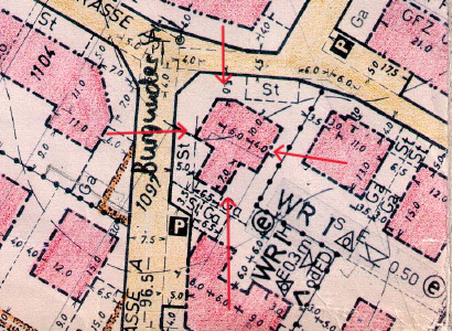  Ausschnitt - Bebauungsplan -Burgunderstraße - 