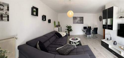 Wohnzimmer - 2 Zimmer Etagenwohnung zur Miete in Ganderkesee