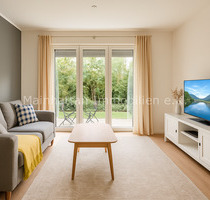 Zentrale 2-Zimmer-Wohnung mit Terrasse | Grüne Ruheoase mitten in der Stadt - Usingen