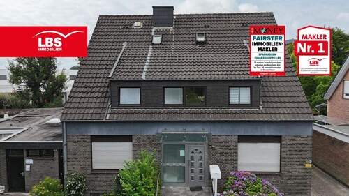 Hausansicht - Attraktives Mehrfamilienhaus mit großem Schwimmbad