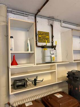 Garage, Gas Zähler - 