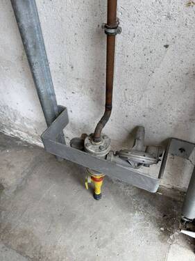 Garage, Gasanschluß - 