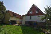Seitenansicht - Sehr gemütliches Einfamilienhaus mit grossem ebenerdigen Grundstück im schönen Bad Sachsa OT Neuhof