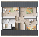 7 - Einfamilienhaus-Mitwachshaus-Flair-148-Dachges - 