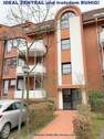 vordere Hausansicht - ! SO SCHÖN kann Bremen sein! Gemütliche 2 Zimmer Maisonette -Wohnung- mit großem Balkon INKLUSIVE Tiefgaragenplatz !