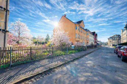 Blick zum Bauplatz - 