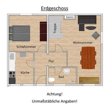 Gästehaus Erdgeschoss - 