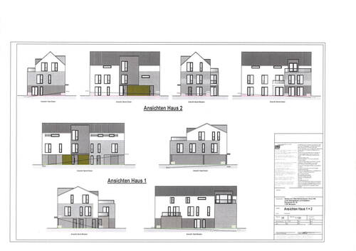 Auszug Ansichten - 