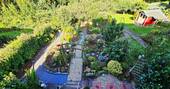 Garten von oben - 
