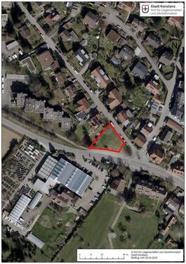 Lageplan - Baugrundstück in Konstanz-Allmannsdorf