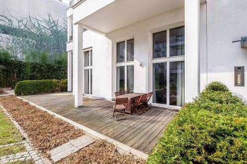 Terrasse - 3 Zimmer Etagenwohnung in Berlin