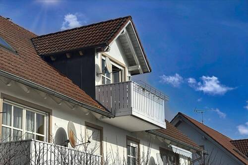 Balkon der Wohnung - Etagenwohnung mit 91,00 m² in Prittriching zum Kaufen