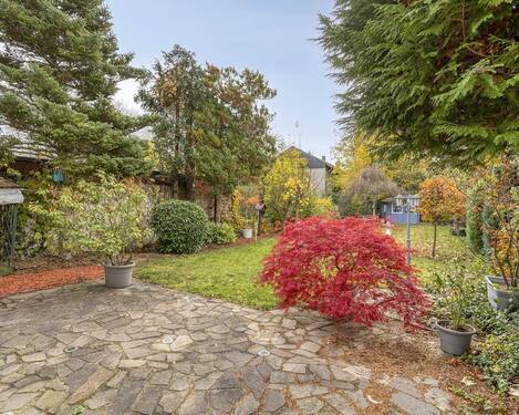 Gartenansicht - 3 Zimmer Doppelhaushälfte in Ratingen