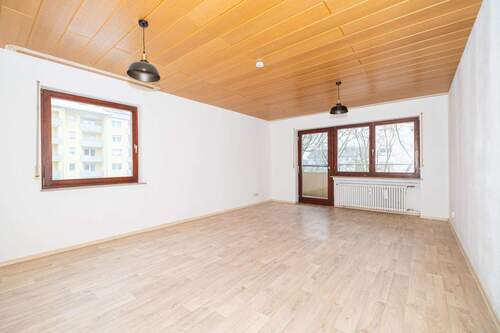 Wohnzimmer - 3 Zimmer mit Wohlfühlcharakter und Blick ins Grüne