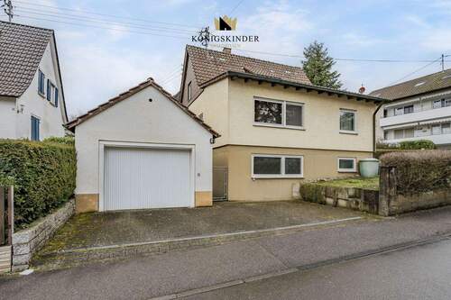 Ausbau im UG möglich - 6 Zimmer Einfamilienhaus zum Kaufen in Backnang