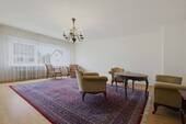Wohnzimmer - 3 Zimmer Etagenwohnung zum Kaufen in Stutensee / Blankenloch