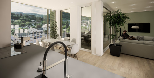 Wohnraum - Etagenwohnung mit 104,80 m&sup2; in Bullay zum Kaufen