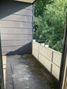 Der Balkon zum Garten hin - 