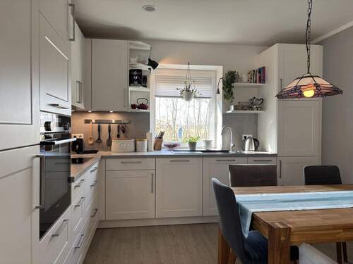 Blick in die Küche - 