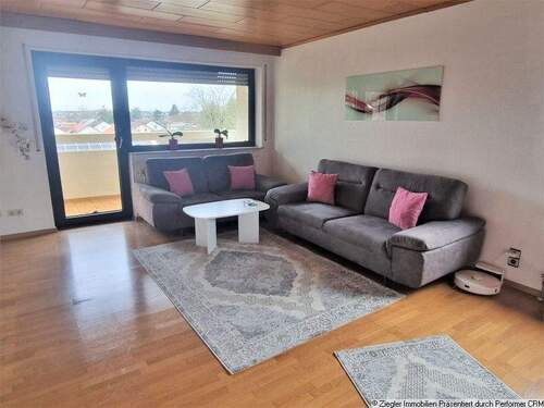 4 a Wohnbereich Ansicht a - Etagenwohnung mit 82,00 m&sup2; in Edingen-Neckarhausen zum Kaufen