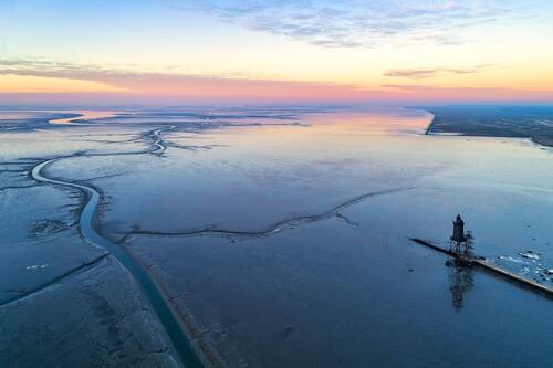 Luftaufnahme Wattenmeer - 