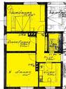 Grundrissplan - 3 Zimmer Etagenwohnung zur Miete in Nürnberg