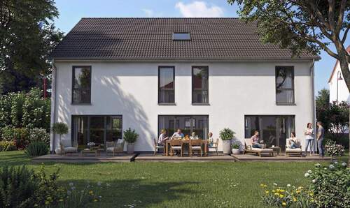 Mögliche Terrassensicht Tag.jpg - Reihenendhaus mit 120,00 m&sup2; in Volkach zum Kaufen