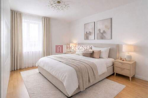 Elternschlafzimmer - Etagenwohnung mit 70,40 m&sup2; in Landshut zum Kaufen