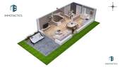 3D Grundriss links EG - 