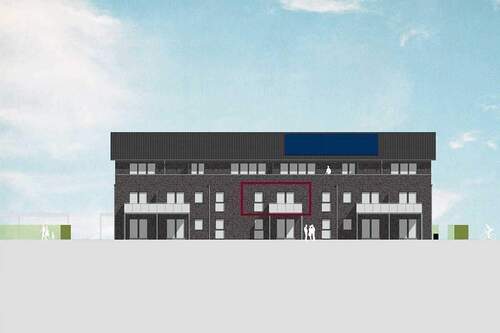 Ansicht-West Wohnung 14 - 