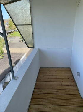 Balkon mit Windschutz - 3 Zimmer Etagenwohnung in Schwerte