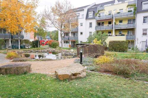 Innenhof - 1 Zimmer Büro in Freital