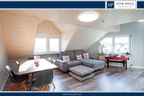 Titel - Großzügige Maisonette-Wohnung mit Balkon & Garage in Zeutern