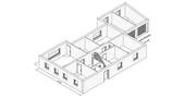 3d-Grundriss - 