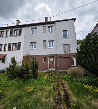 Rückseite - 6 Zimmer Doppelhaushälfte zum Kaufen in Albstadt