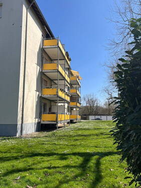 Außenansicht - Geschmackvolle, gepflegte 2-Zimmer-Wohnung mit Balkon und Einbauküche in Karlsruhe