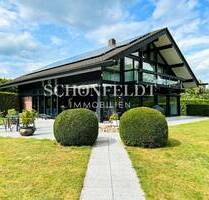 Design trifft Natur - stilvolles Wohnen im HUF HAUS auf parkähnlichem Grundstück - Bad Bevensen