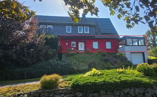 Hausansicht - 4 Zimmer Etagenwohnung zum Kaufen in Wilnsdorf