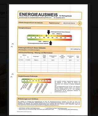 Energieausweis - 