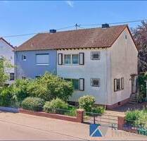 Sanierungsbedürftige Doppelhaushälfte mit Garten, Balkon und Garage - Ludwigshafen am Rhein Rheingönheim