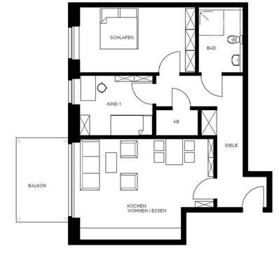 Erstes Obergeschoss - 