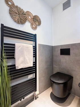 Handtuchtrockner + WC - 