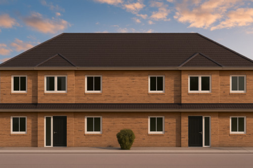 ADB 1 Außen Visualisierung - ***Moderner Neubau KfW 40 QNG - Wohnen mit ländlichem Flair***